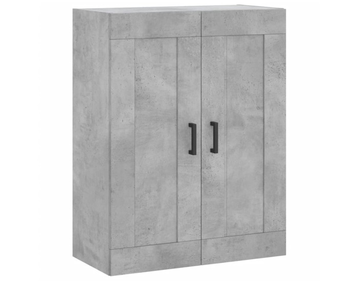 Sonata Dulap înalt, gri beton, 69,5x34x180, lemn compozit
