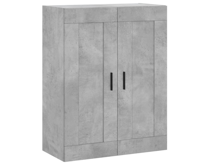Sonata Dulap înalt, gri beton, 69,5x34x180, lemn compozit