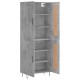 Sonata Dulap înalt, gri beton, 69,5x34x180, lemn compozit