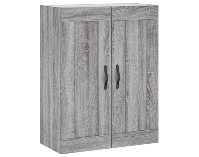 Sonata Dulap înalt, gri sonoma, 69,5x34x180 cm, lemn compozit