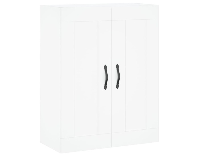 Sonata Dulap înalt, alb, 69,5x34x180 cm, lemn compozit