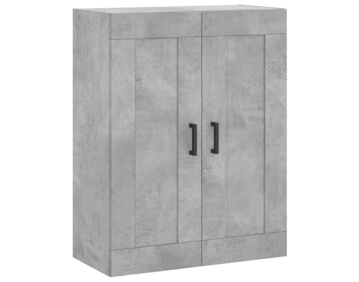 Sonata Dulap înalt, gri beton, 69,5x34x180, lemn compozit
