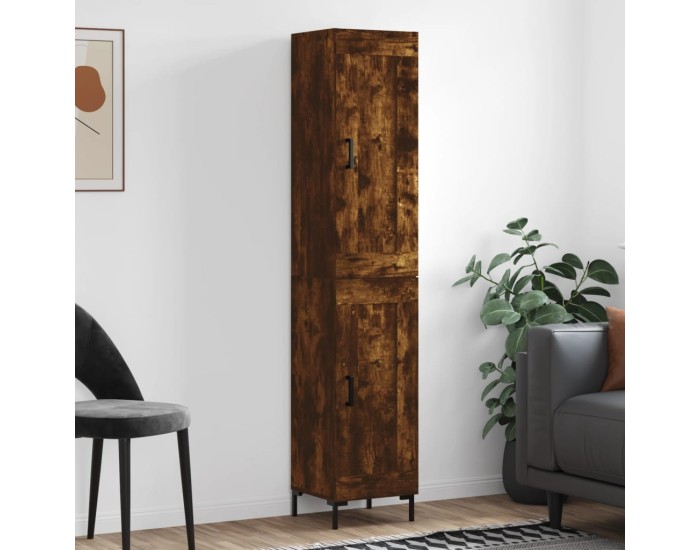 Sonata Dulap înalt, stejar fumuriu, 34,5x34x180 cm, lemn prelucrat