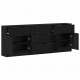 Sonata H Служебен шкаф 3 pcs Черен дъб 60 x 30 x 70 см Инженерно дърво