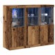 Sonata H Служебен шкаф 3 pcs Старо дърво 123 x 37 x 100 см