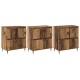 Sonata Dulap de depozitare 3 buc. Lemn vechi 60 x 35 x 70 cm