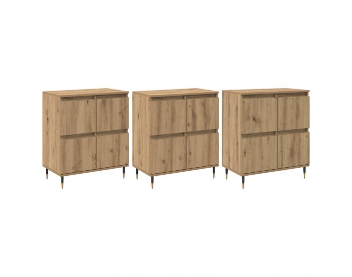 Sonata H Скейдбордове 3 pcs дъб артизан 180 x 35 x 70 см Инженерно дърво