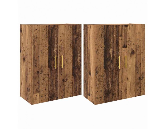 Sonata H Стенни шкафове 2 pcs Старо дърво 69.5 x 34 x 90 см