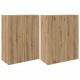 Sonata H Стенни шкафове 2 pcs дъб артизан 69.5 x 34 x 90 см