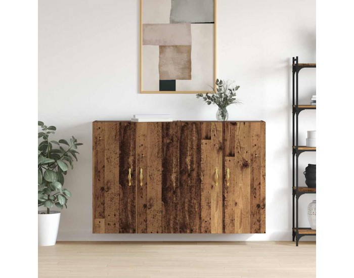Sonata H Стенни шкафове 2 pcs Старо дърво 69.5 x 34 x 90 см