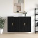 Sonata H Стенни шкафове 2 pcs Черен дъб 69.5 x 34 x 90 см