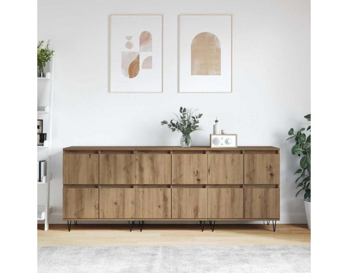 Sonata H Скейдбордове 3 pcs дъб артизан 180 x 35 x 70 см Инженерно дърво