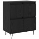 Sonata H Скейдбордове 3 pcs Черен дъб 180 x 35 x 70 см Инженерно дърво