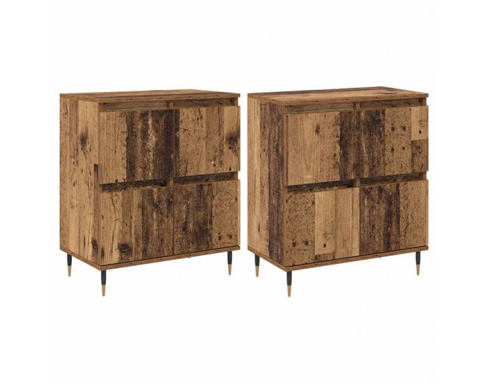 Sonata H Скейдбордове 2 pcs Старо дърво 120 x 35 x 70 см Инженерно дърво