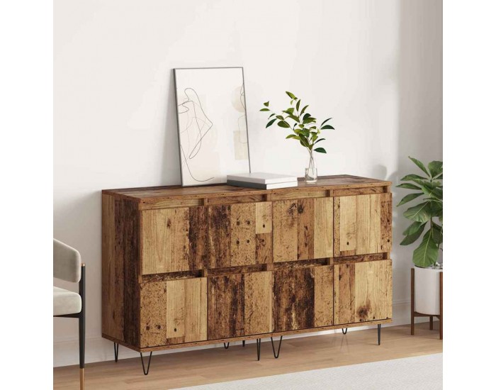 Sonata H Скейдбордове 2 pcs Старо дърво 120 x 35 x 70 см Инженерно дърво