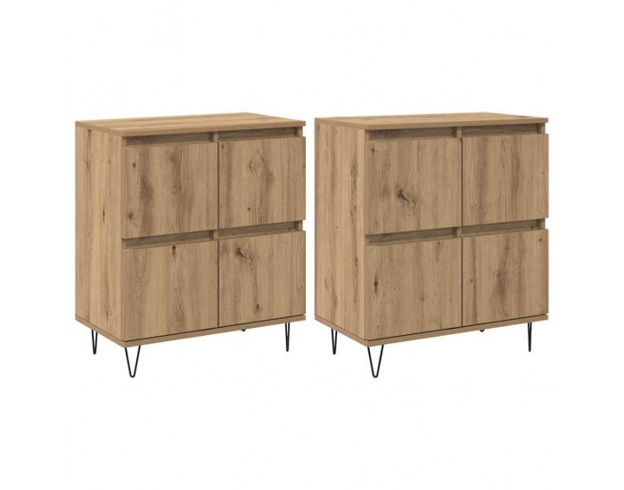 Sonata H Скейдбордове 2 pcs дъб артизан 120 x 35 x 70 см Инженерно дърво