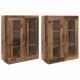 Sonata H Стенни шкафове 2 pcs Старо дърво 69.5 x 34 x 90 см