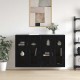 Sonata H Стенни шкафове 2 pcs Черен дъб 69.5 x 34 x 90 см