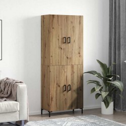 Sonata H Висок шкаф 2 pcs дъб артизан 69.5 x 34 x 180 см Инженерно дърво - Living
