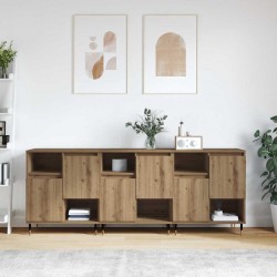 Sonata H Скейдбордове 3 pcs дъб артизан 180 x 35 x 70 см Инженерно дърво - Corpuri, vitrine, biblioteci modulare
