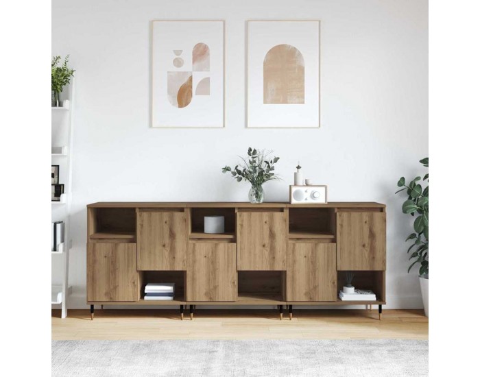 Sonata H Скейдбордове 3 pcs дъб артизан 180 x 35 x 70 см Инженерно дърво