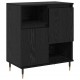 Sonata H Скейдбордове 3 pcs Черен дъб 180 x 35 x 70 см Инженерно дърво