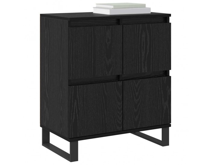 Sonata H Скейдбордове 2 pcs Черен дъб 120 x 35 x 70 см Инженерно дърво