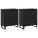 Sonata H Скейдбордове 2 pcs Черен дъб 120 x 35 x 70 см Инженерно дърво
