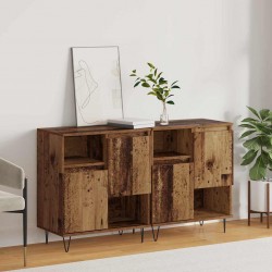 Sonata H Скейдбордове 2 pcs Старо дърво 120 x 35 x 70 см Инженерно дърво - Corpuri, vitrine, biblioteci modulare