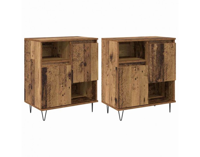 Sonata H Скейдбордове 2 pcs Старо дърво 120 x 35 x 70 см Инженерно дърво