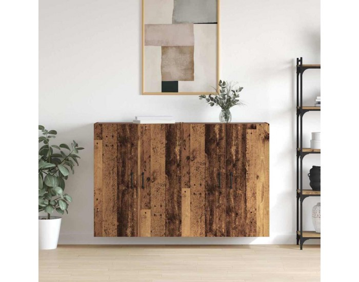 Sonata H Стенни шкафове 2 pcs Старо дърво 69.5 x 34 x 90 см