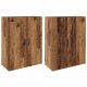 Sonata H Стенни шкафове 2 pcs Старо дърво 69.5 x 34 x 90 см