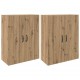 Sonata H Стенни шкафове 2 pcs дъб артизан 69.5 x 34 x 90 см