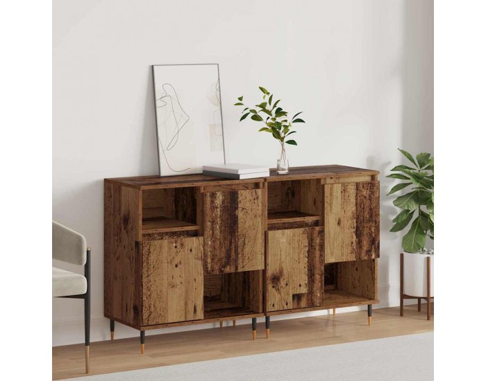Sonata H Скейдбордове 2 pcs Старо дърво 120 x 35 x 70 см Инженерно дърво