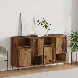 Sonata H Скейдбордове 2 pcs Старо дърво 120 x 35 x 70 см Инженерно дърво - Corpuri, vitrine, biblioteci modulare