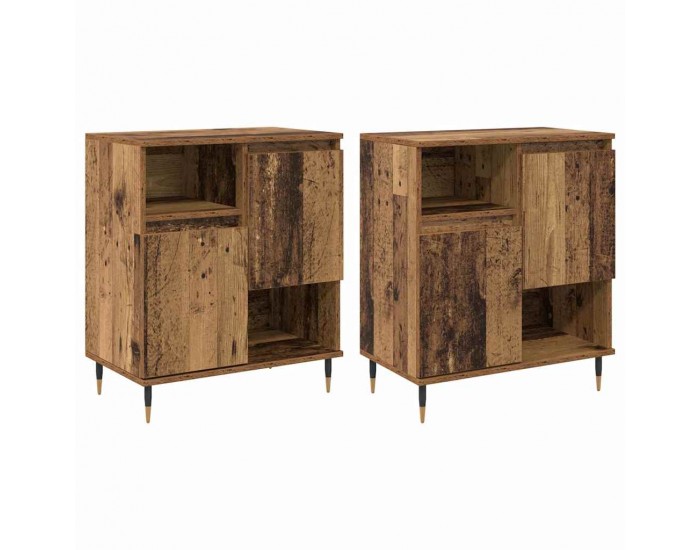 Sonata H Скейдбордове 2 pcs Старо дърво 120 x 35 x 70 см Инженерно дърво