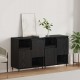 Sonata H Скейдбордове 2 pcs Черен дъб 120 x 35 x 70 см Инженерно дърво