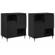 Sonata H Скейдбордове 2 pcs Черен дъб 120 x 35 x 70 см Инженерно дърво