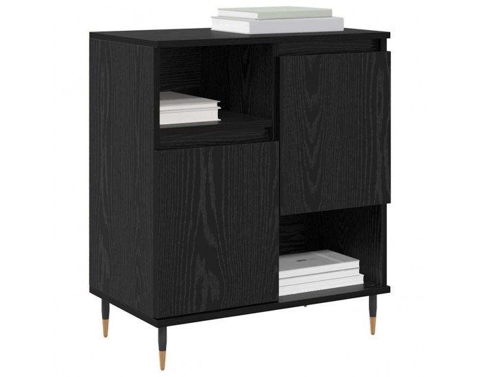 Sonata H Скейдбордове 2 pcs Черен дъб 120 x 35 x 70 см Инженерно дърво