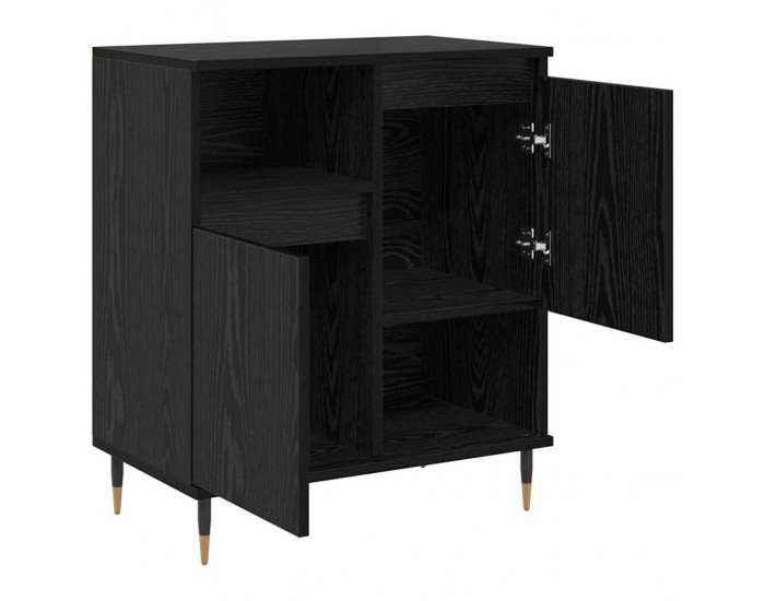 Sonata H Скейдбордове 2 pcs Черен дъб 120 x 35 x 70 см Инженерно дърво