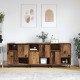 Sonata H Скейдбордове 3 pcs Старо дърво 180 x 35 x 70 см Инженерно дърво