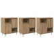 Sonata Bufet 3 buc. Stejar Artizanal 60 x 35 x 70 cm