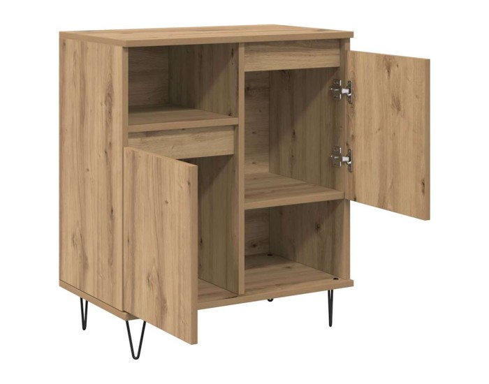 Sonata Bufet 3 buc. Stejar Artizanal 60 x 35 x 70 cm
