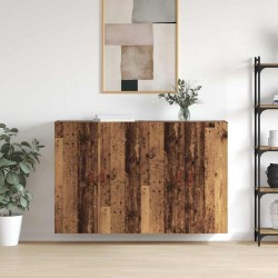 Sonata H Стенни шкафове 2 pcs Старо дърво 69.5 x 34 x 90 см - Corpuri, vitrine, biblioteci modulare