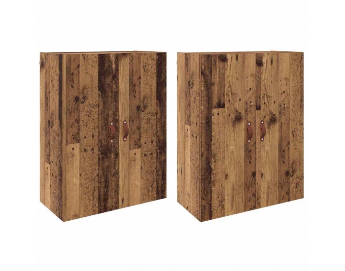 Sonata H Стенни шкафове 2 pcs Старо дърво 69.5 x 34 x 90 см