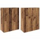 Sonata H Стенни шкафове 2 pcs Старо дърво 69.5 x 34 x 90 см