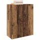 Sonata Dulap montat pe perete 2 buc. Lemn vechi 69,5 x 34 x 90 cm