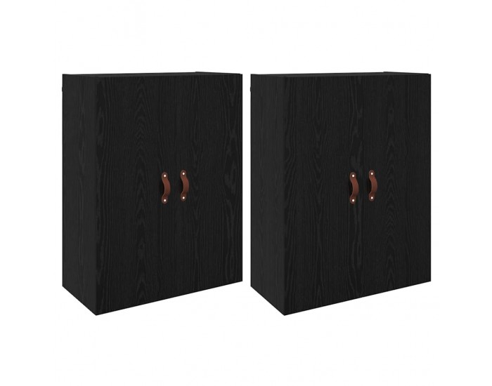 Sonata H Стенни шкафове 2 pcs Черен дъб 69.5 x 34 x 90 см