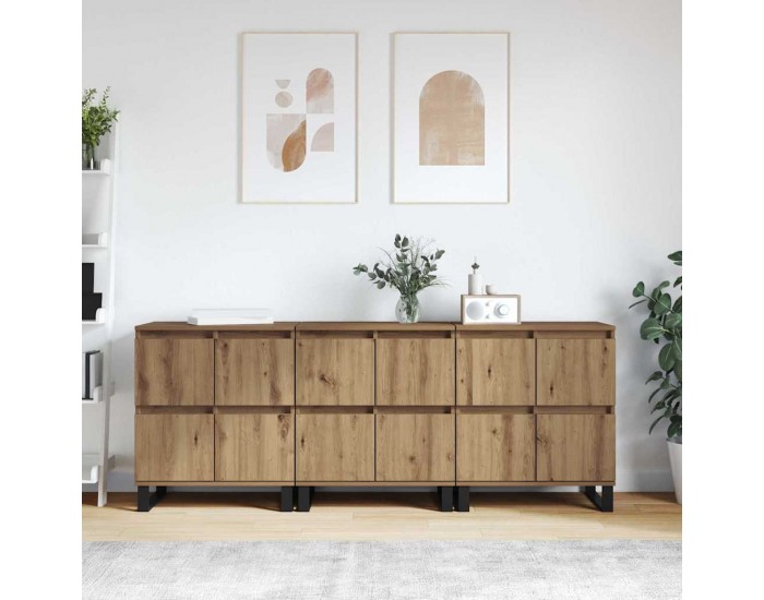 Sonata H Скейдбордове 3 pcs дъб артизан 180 x 35 x 70 см Инженерно дърво