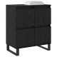 Sonata Bufet 3 buc. Stejar Negru 60 x 35 x 70 cm